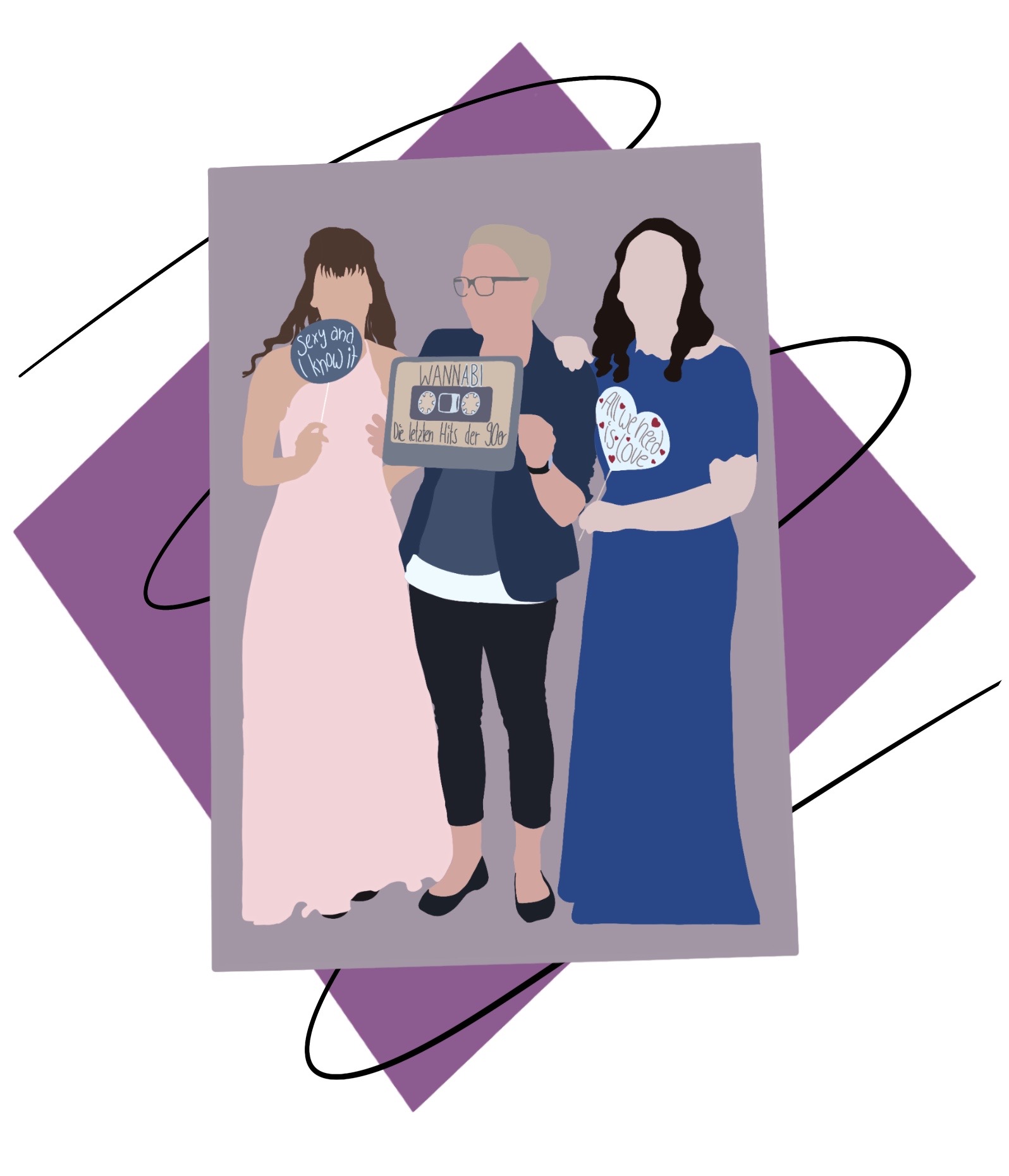 Zeichnung, erstellt in Procreate